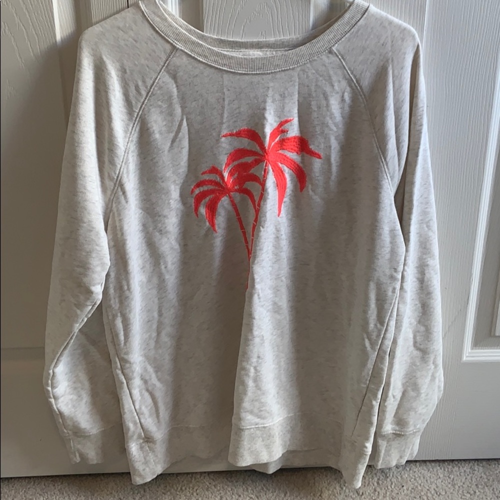 NWOT Old Navy Palm Tree Sweater/Long Sleeve